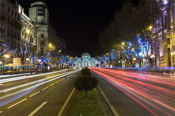 道路夜景照明